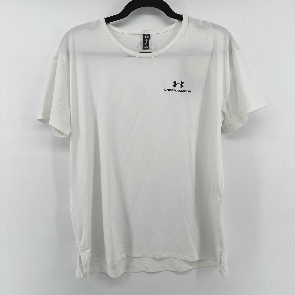 Under Armour Womens Vanish Energy SS 2.0 White Training Shirt 1379141 XS